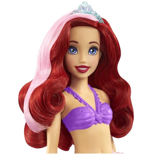 Muñeca Ariel Cabello Cambios Sorpresa Disney Princesa
