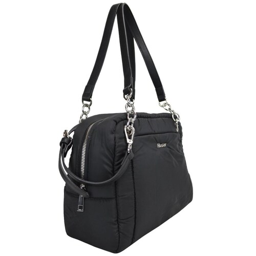 Bolsa Huser Tipo Satchel Negro
