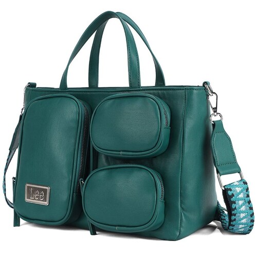Bolsa Estilo Tote Marca Lee Color Verde