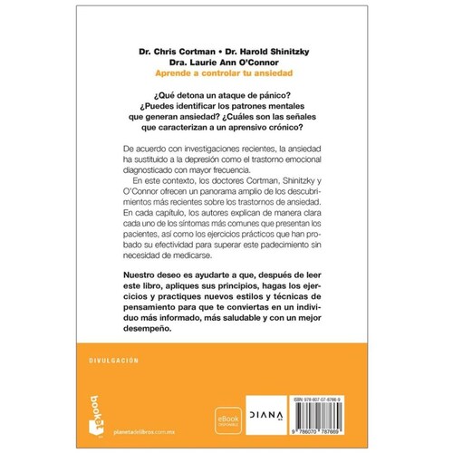 Aprende a Controlar Tu Ansiedad Booket