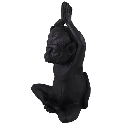 Home Nature Figura Decorativa Mono Manos Arriba 30*19*12 Cm