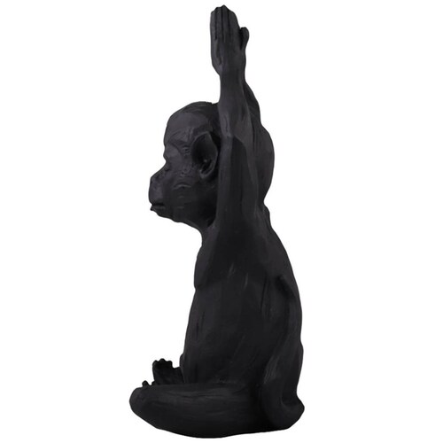 Home Nature Figura Decorativa Mono Manos Arriba 30*19*12 Cm