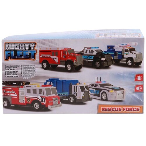 Camión de Bomberos Fuerza de Rescate Mighty Fleet