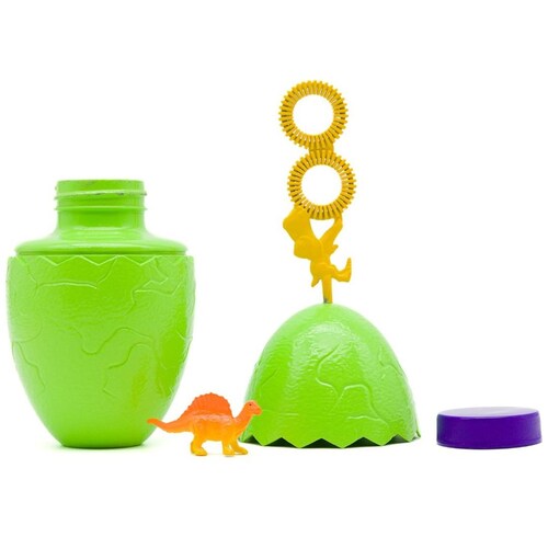 Dino Huevo Solución de Burbujas con Figura