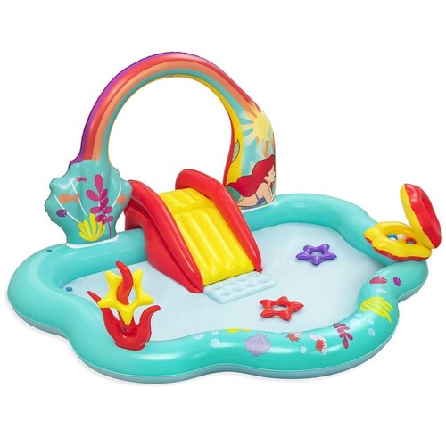 Centro de Juegos Inflable de la Sirenita Disney® 2,21 M X 1,93 M X 1,17 M