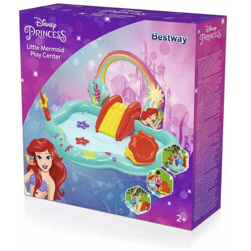 Centro de Juegos Inflable de la Sirenita Disney® 2,21 M X 1,93 M X 1,17 M