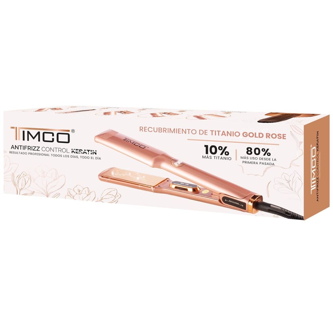 Plancha para el cabello timco hot sale