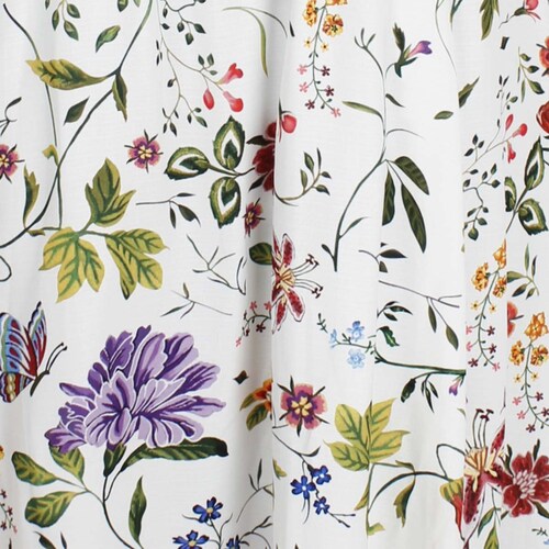 Vestido Basel de Tirantes Cuello V Diseño Estampado Jardín Floral