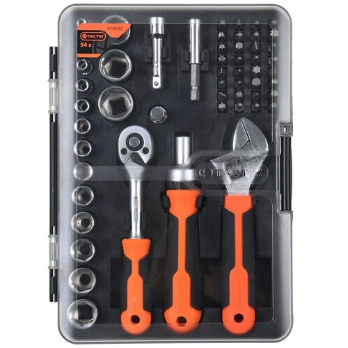 Set 54Pz Herramientas Manuales Tactix