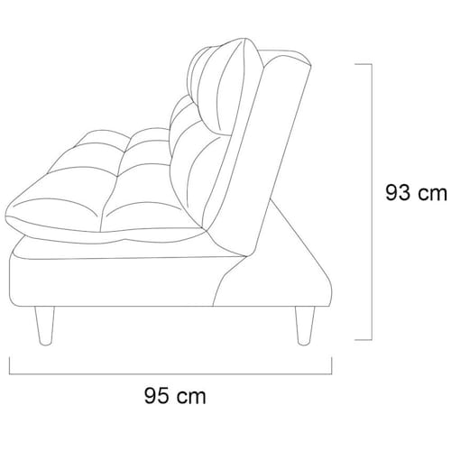 Sofá Cama Alborán Gris Artaban