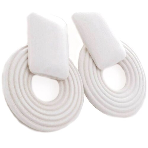 Aretes Blancos C2C