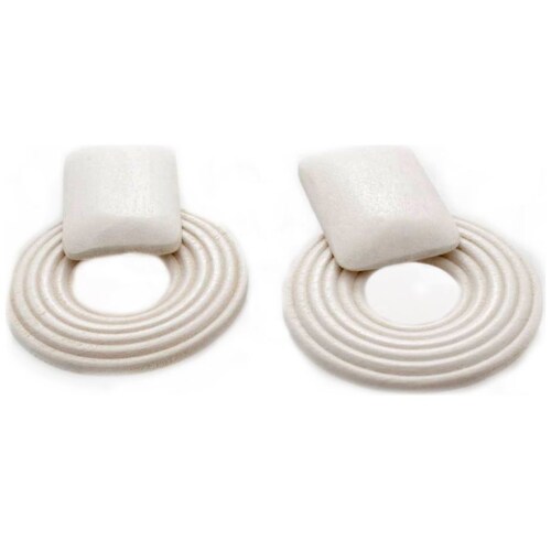 Aretes Blancos C2C