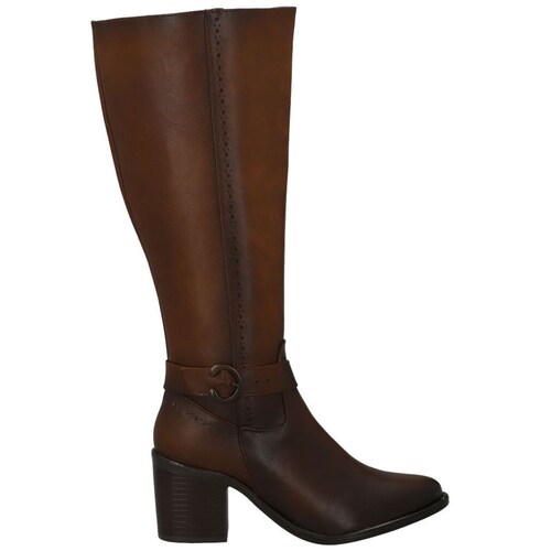 Bota Alta Café con Herraje Philantrophy