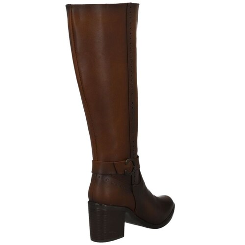 Bota Alta Café con Herraje Philantrophy