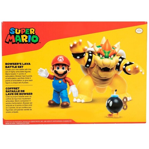 Diorama Nintendo Mario Vs. Bowser Jakks Pacific