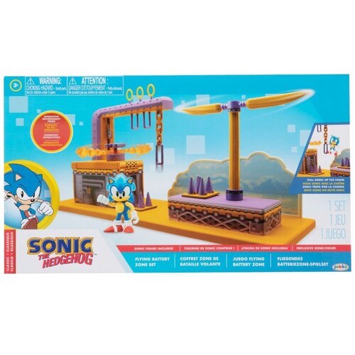 Juego de Figuras Sonic Flying Battery Zone Playset