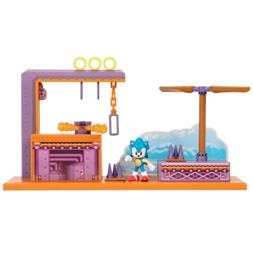 Juego de Figuras Sonic Flying Battery Zone Playset