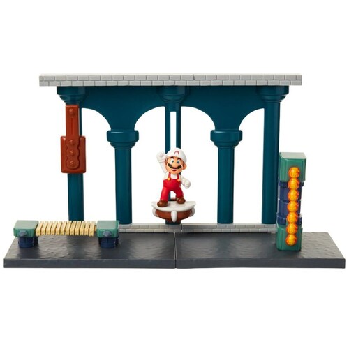 Super Mario Nintendo Juego de Figuras Lava Castle