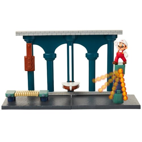 Super Mario Nintendo Juego de Figuras Lava Castle