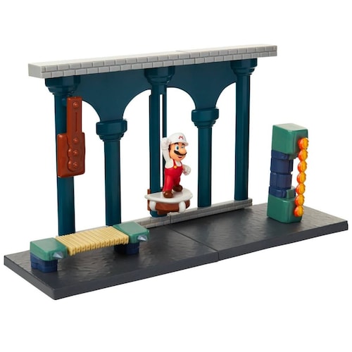 Super Mario Nintendo Juego de Figuras Lava Castle