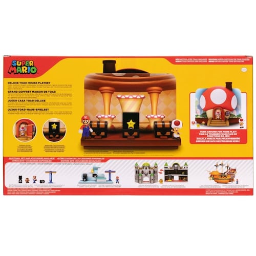 Super Mario Nintendo Dlx Toad House Playset