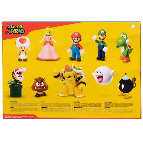Super Mario Juego de Figura 10 pack