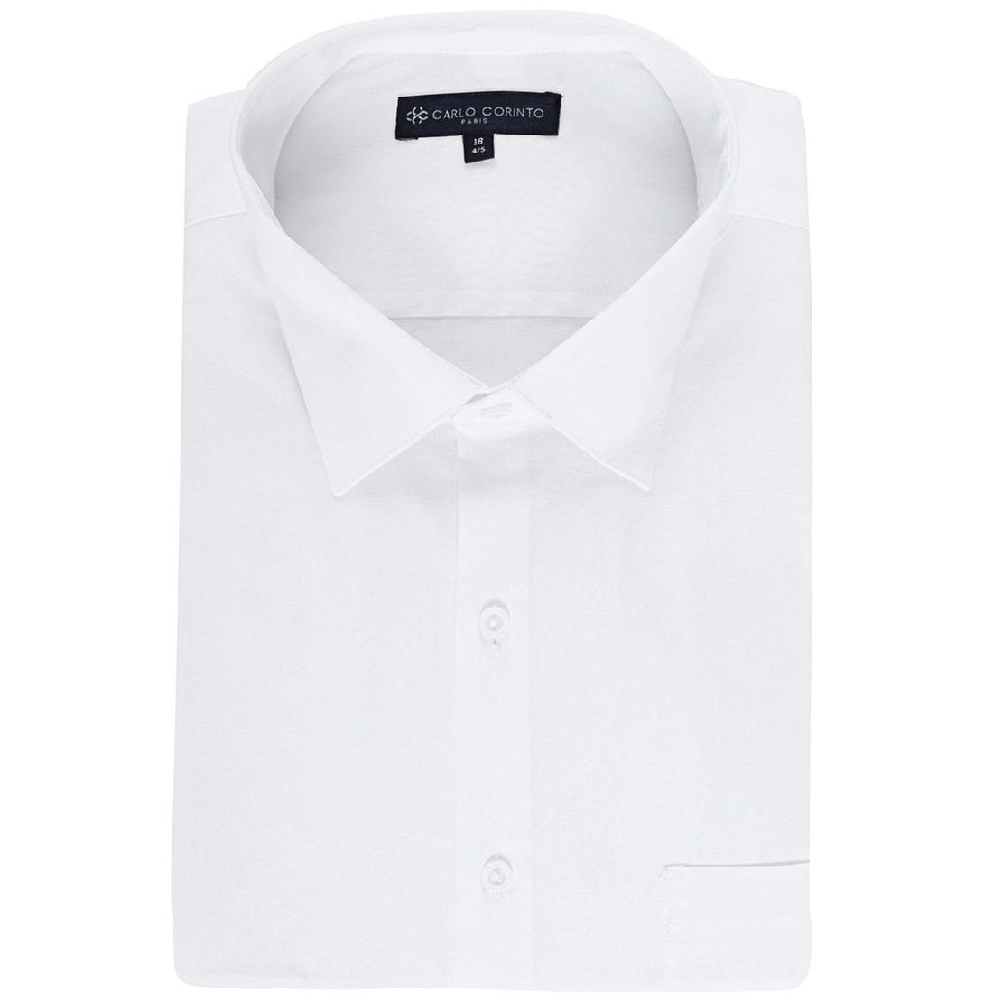 Camisa Básica de Vestir Carlo Corinto Plus para Hombre