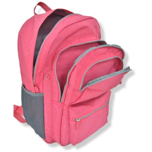 Mochila Tipo Back Pack Porta Laptop 15  Rosa Funny Bunny