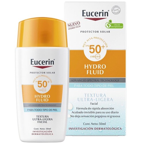Eucerin Sun Face Hydro Fluid Ps50 50 Ml