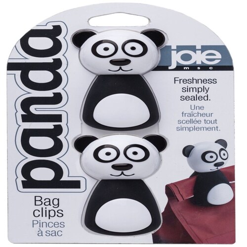 Set 2 Broches Panda para Sellado de Bolsas Jole