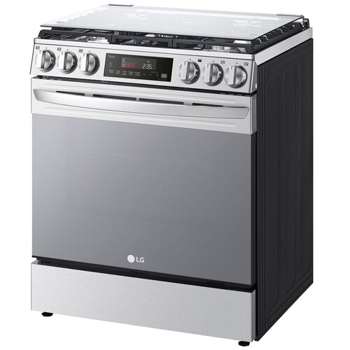 Estufa Inoxidable Triple Flama Ultraheat Lgthinq Wifi Lrgl5845S