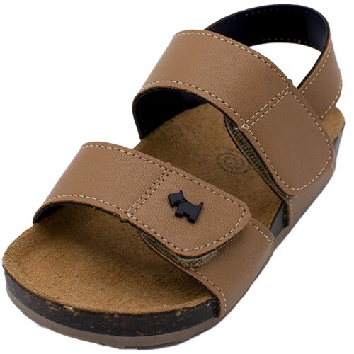 Sandalia con Velcro 15-17 Café Ferrioni para Niño
