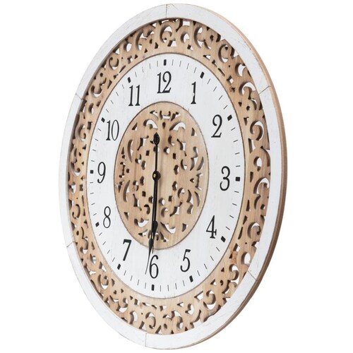 Reloj de Pared 31 Carved Vintage Home