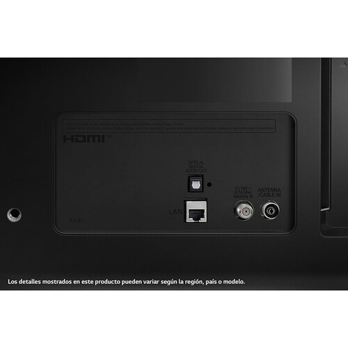 Pantalla LG 32" Hd Ai Thinq 2K Smart Tv 32Lq630Bpsa.