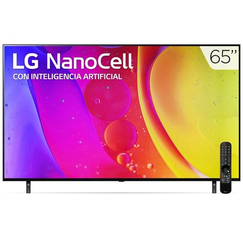 Pantalla LG 65" Nanocell 4K Ai Thinq 65Nano80Sqa