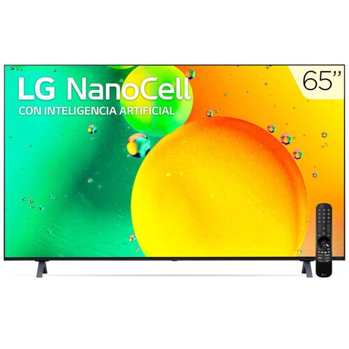 Pantalla LG 65" Nanocell 4K Ai Thinq 65Nano75Sqa