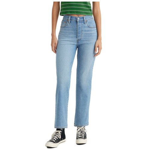 Levi's Jeans Ribcage Straight Ankle para Mujer