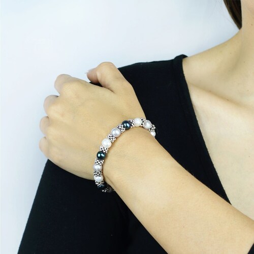 Pulsera de Perlas Cultivadas 3 Colores Sidney