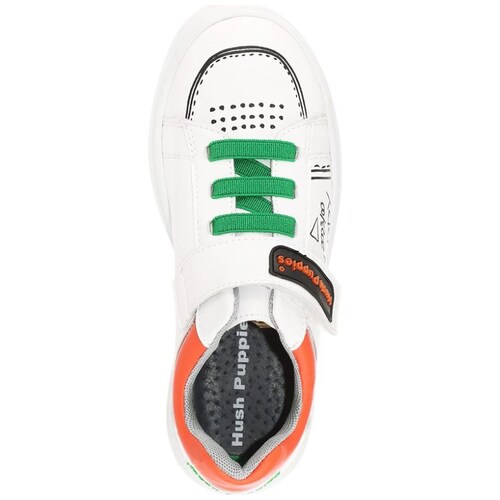 Tenis Velcro 18-23 Blanco Hush Puppies
