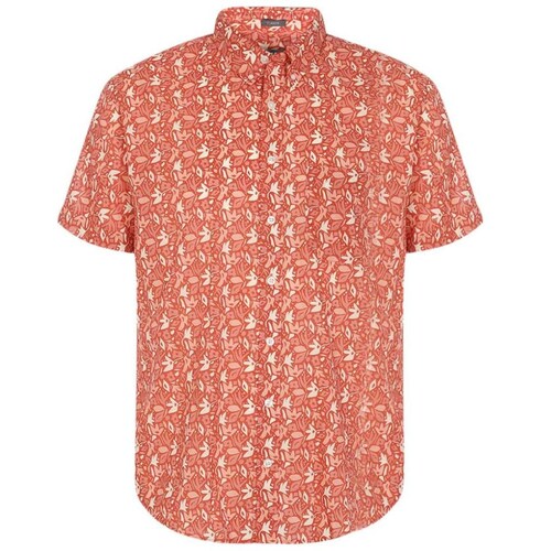 Camisa Manga Corta Estampada J. Opus Plus para Hombre