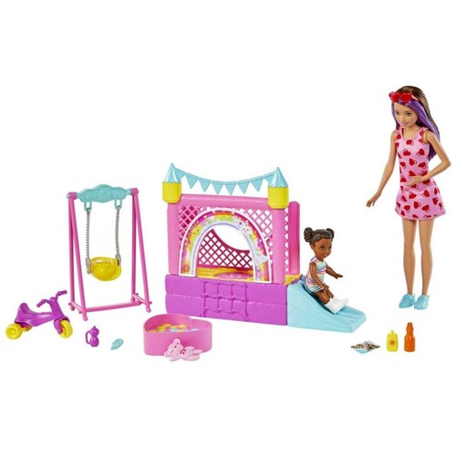 Barbie Set de Juego Skipper Babysitter Parque de Juegos