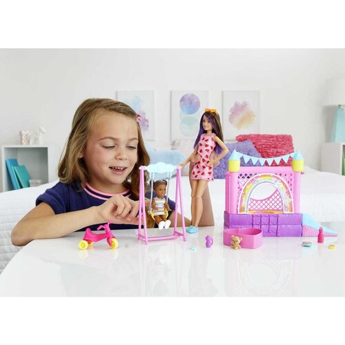 Barbie Set de Juego Skipper Babysitter Parque de Juegos
