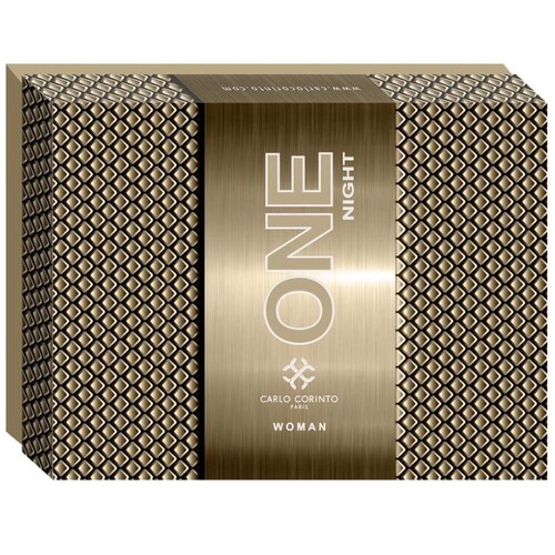Set Fragancia para Dama Carlo Corinto One Night Woman Edp 100 Ml