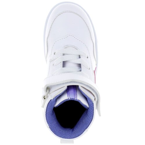 Tenis Bota 17-21 Blanco Mini Burbujas