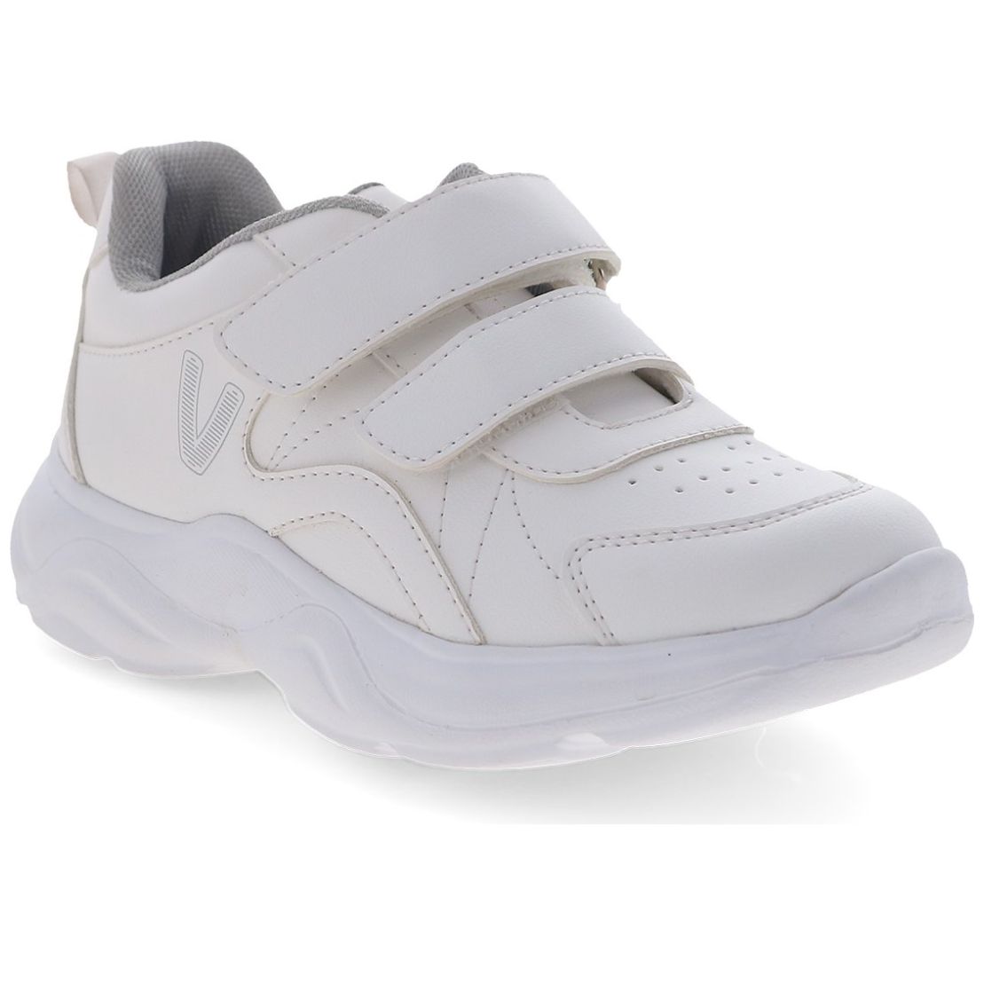 Tenis blancos con online velcro