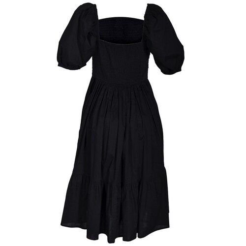 Vestido Largo con Olanes en Falda Philosophy