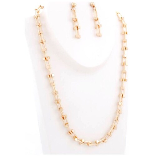 Juego Aretes Y Collar Piedr