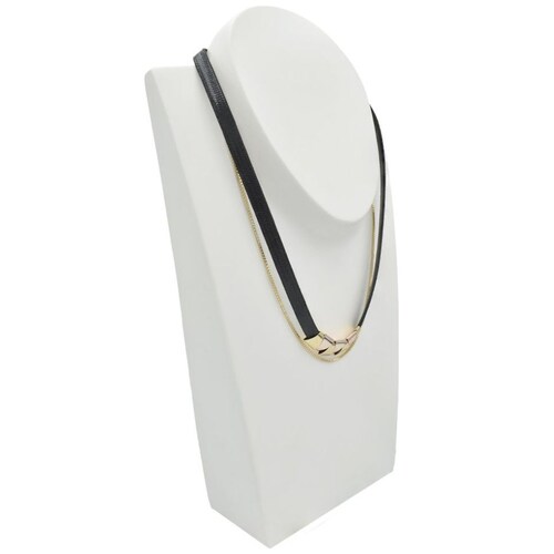 Collar Negro con Dorado