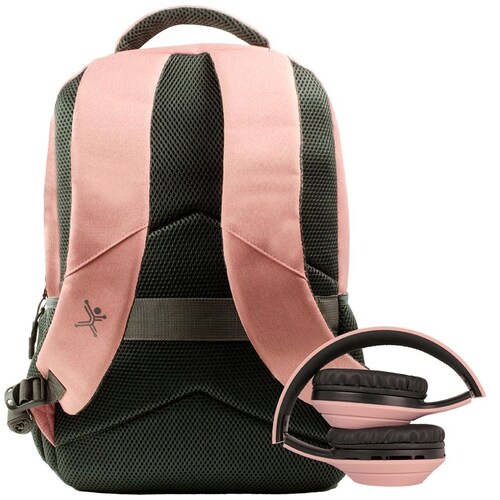 Bundle  Mochila Fearless Rose Gold + Diadema