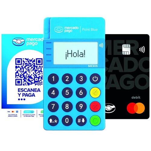 Kit Lector de Tarjetas Blue Mercado Pago
